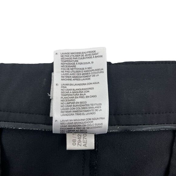 Adidas Mens Flat Front Full Length Four Pocket Relaxed Pants Black Size 40X32 - Picture 5 of 14